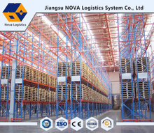 Heavy Duty Pallet Racking for Blue Frame and Orange Beam