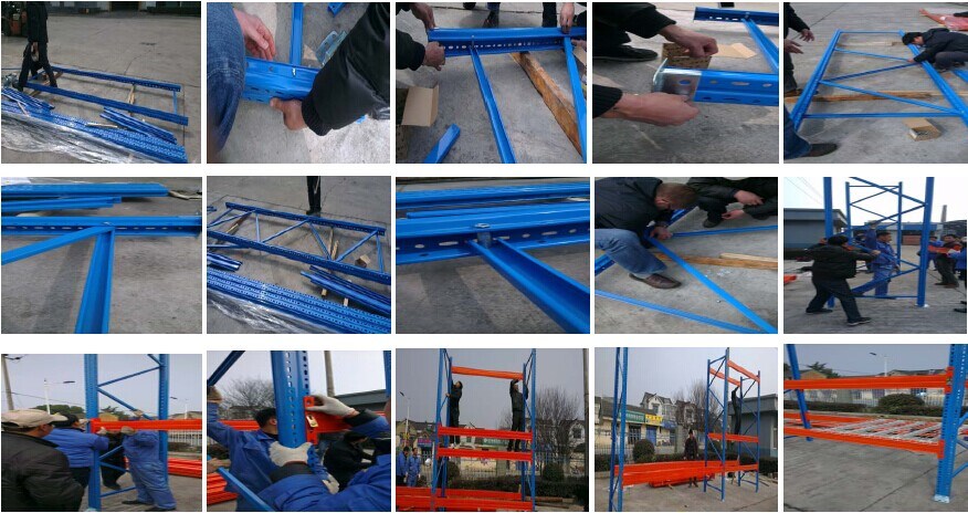 Warehouse Storage Double Pallet Rack