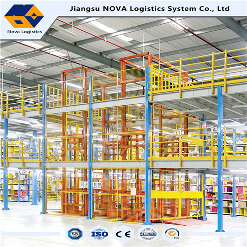 Ce Certificated Multi-Tier Mezzanine with Supported Racking
