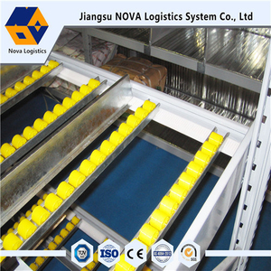 Flow Through Rack for Stacking Warehouse Racks