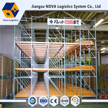 Push Back Racking Storage Warehouse Safety Rack
