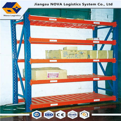 Q235B Metal Warehouse Storage Shelves Stackable Storage Cages