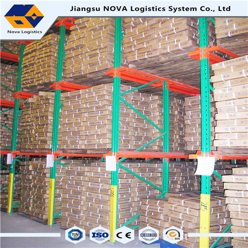 1000kg Capacity Loading FIFO Drive-in Pallet Racking