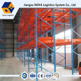 Warehouse Storage Push Back Racking with Ce Certificated