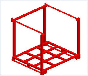 Easy to Stackable Pallet Box Used for Warehouse Storage