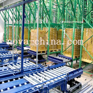 Automatic Storage and Retrieval System with Logistics Equipments