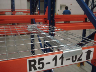 Steel Wire Decking Mesh with Supported Heavy Duty Pallet Racking