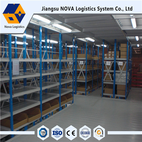 Heavy Duty Cold-Rolled Steel Mezzanine Floor 200-800kg Per Square Meter
