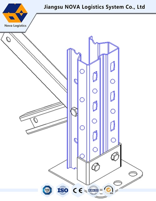Warehouse Storage Pallet Rack with High Racking