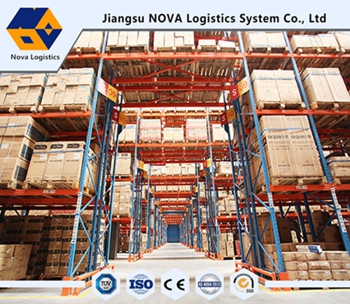 High Density Steel Pallet Racking for Warehouse Storage