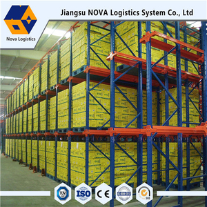 Heavy Duty Pallet Storage Warehouse Drive Through Racking