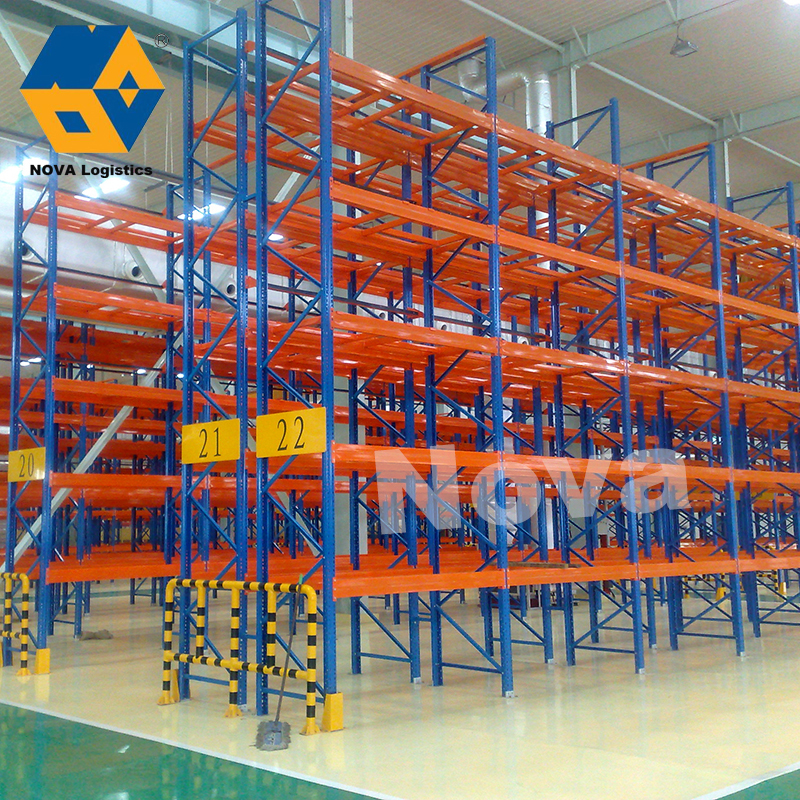 NOVA Warehouse Q235B Steel Multi Tier Shelf Racking Heavy Duty Pallet Rack
