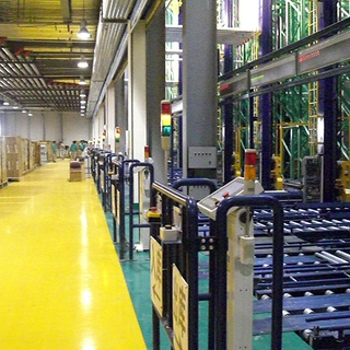 Warehouse Steel Racking Automated Storage and Retrieval System 