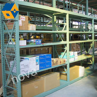 Warehouse Q235B Steel Teardrop longspan Shelf Medium Duty Widespan Pallet Rack
