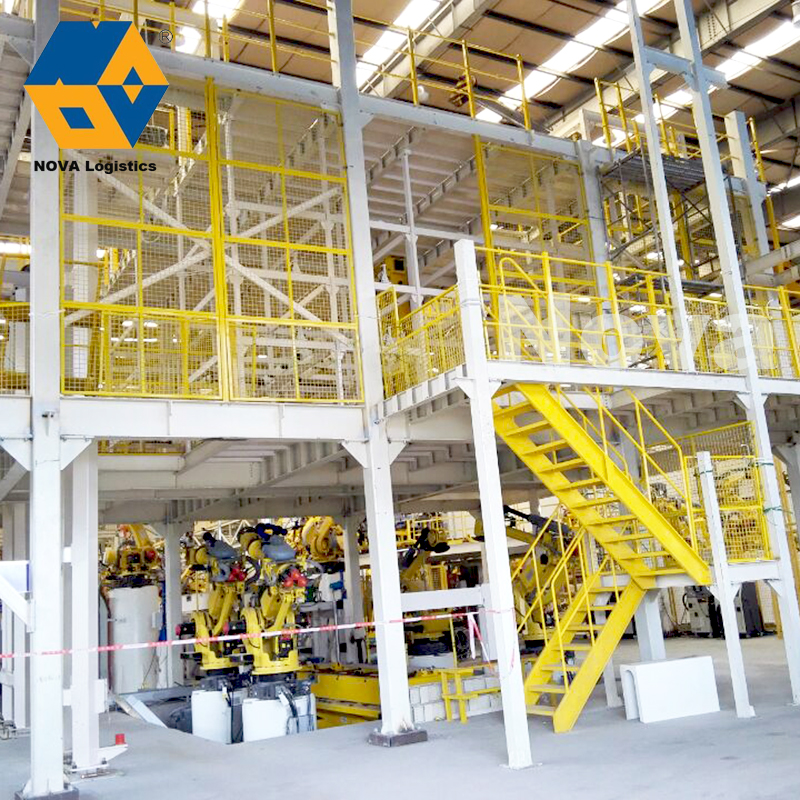 Warehouse Storage Steel Structure Mezzanine Platform Floor with CE Certificate