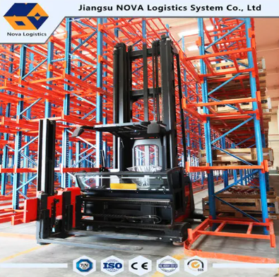 Large Space Very Narrow Aisle Vna Pallet Racking