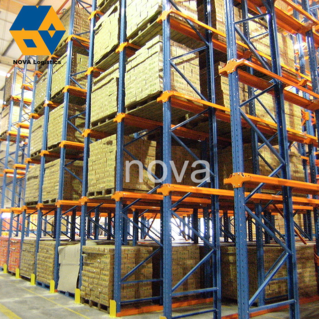 Warehouse Storage Drive-in Drive-through Pallet Racking