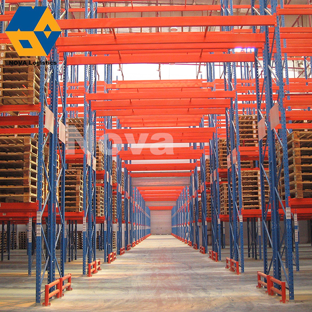 Heavy duty pallet rack project showcase 1