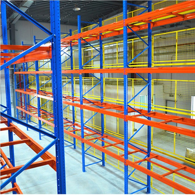 Steel Industrial Metal Shelving Selective Pallet Racking for Storage