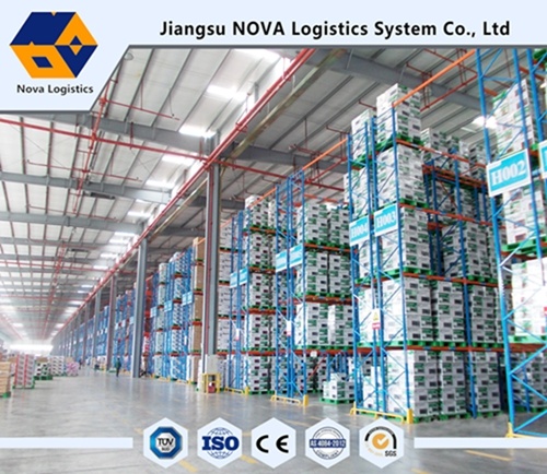 Heavy Duty Selective Warehouse Pallet Rack Installation