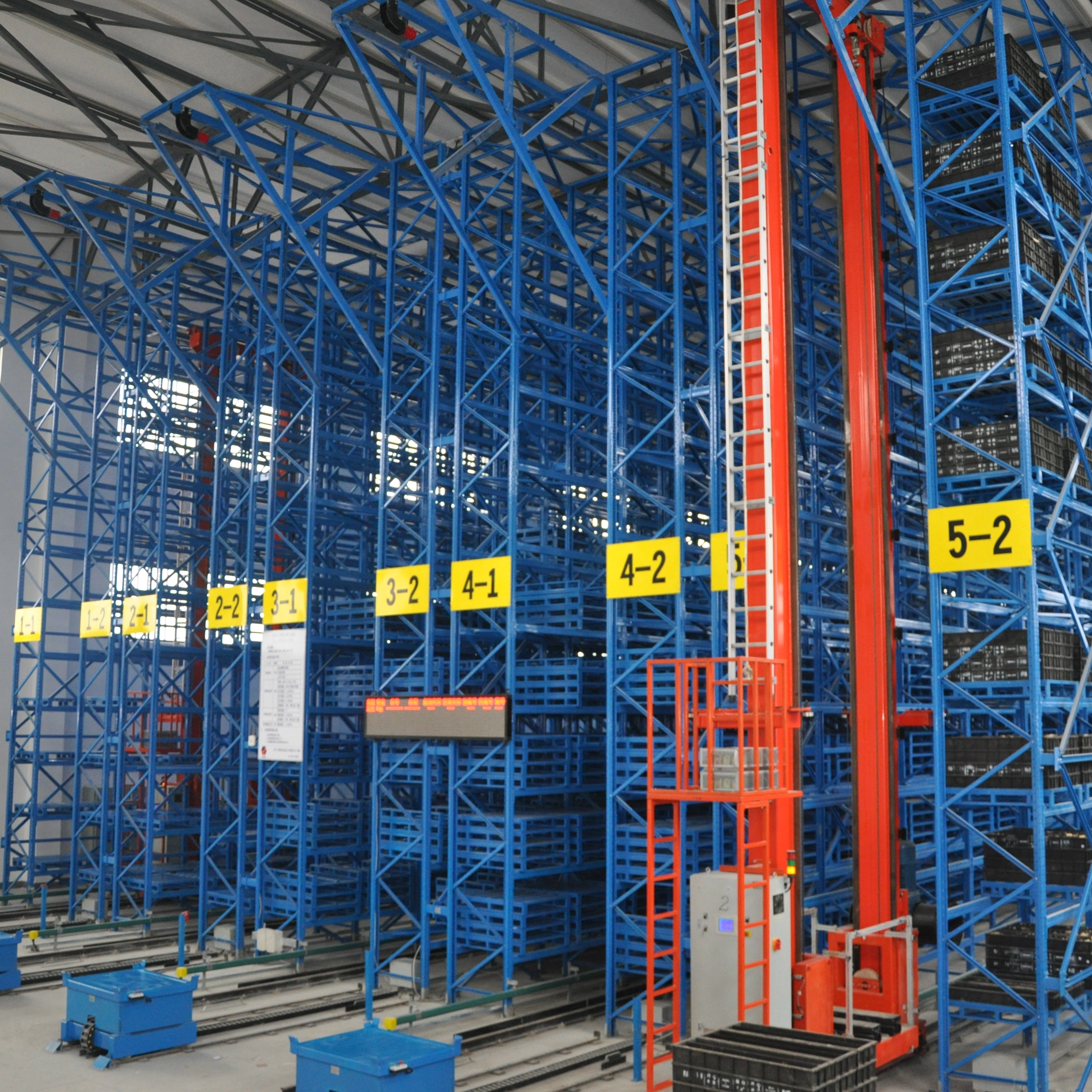 Automatic Storage and Retrieval System Racking System ASRS Warehouse Storage Solution System