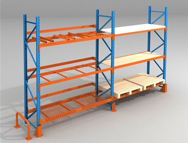 Customized heavy duty warehouse storage selective pallet racking 