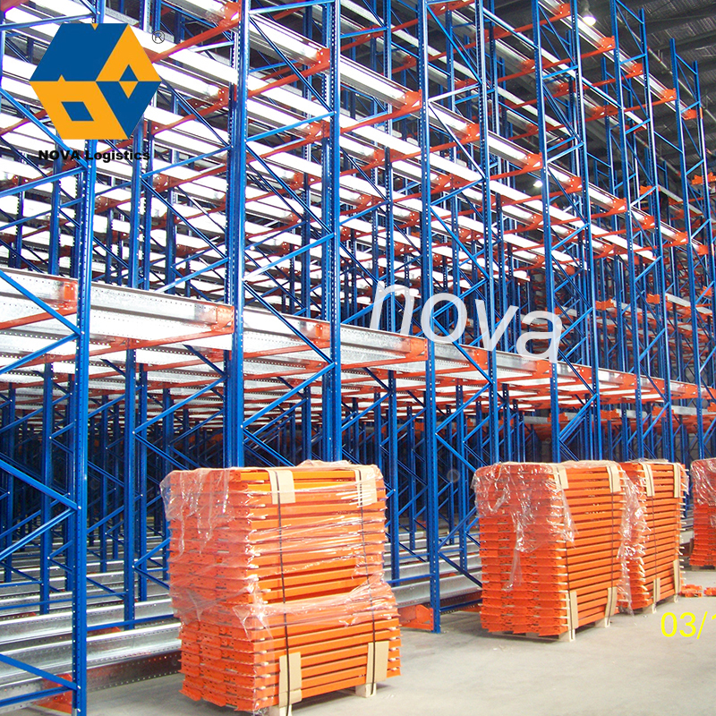 Q235-Cold Rolled Steel Pallet Automation Runner Radio Shuttle Racking