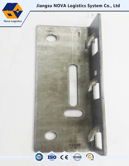 Cost-effective heavy duty pallet rack installation with electrostatic powder coating